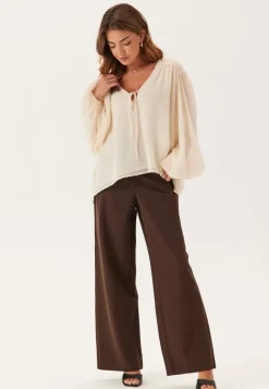 Bubbleroom Occasion Sparkling Chiffon Blouse