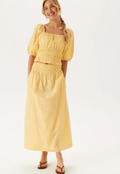 BUBBLEROOM Square Neck Smock Top