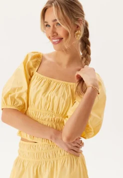 BUBBLEROOM Square Neck Smock Top