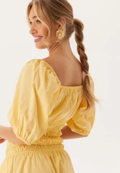 BUBBLEROOM Square Neck Smock Top