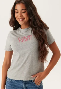 Calvin Klein Jeans Ss Fitted Script Calvin Klein Te