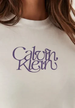 Calvin Klein Jeans Ss Fitted Script Calvin Klein Te