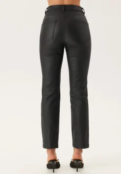 BUBBLEROOM Straight Leg Coated Jeans