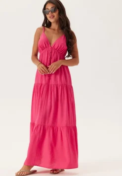 BUBBLEROOM Strap Maxi Dress