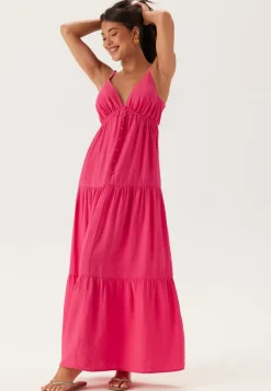 BUBBLEROOM Strap Maxi Dress