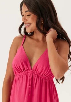 BUBBLEROOM Strap Maxi Dress