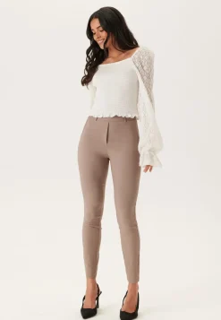 Happy Holly Stretchy Ankle Treggings