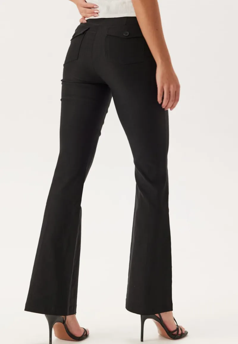 BUBBLEROOM Stretchy Back Pocket Trousers
