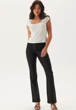 BUBBLEROOM Stretchy Back Pocket Trousers