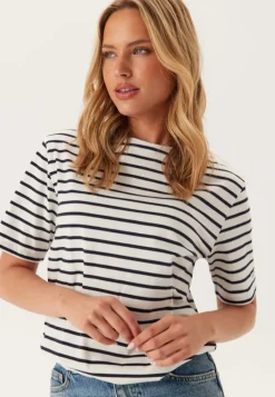 GANT Stripe Boatneck ss T-shirt