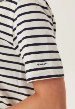 GANT Stripe Boatneck ss T-shirt
