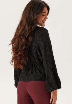 Happy Holly Structure Floral Top