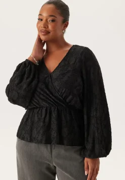 Happy Holly Structure Floral Top