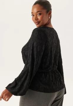 Happy Holly Structure Floral Top