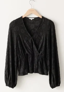 Happy Holly Structure Floral Top