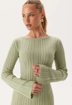 BUBBLEROOM Structure Knitted Dress