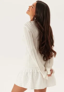 BUBBLEROOM Structure Knitted Top