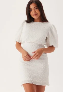 Bubbleroom Occasion Structured Bow Short Dress