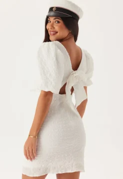 Bubbleroom Occasion Structured Bow Short Dress