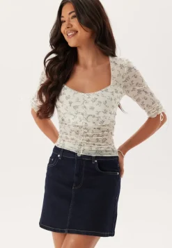 BUBBLEROOM Sweetheart Mesh Top