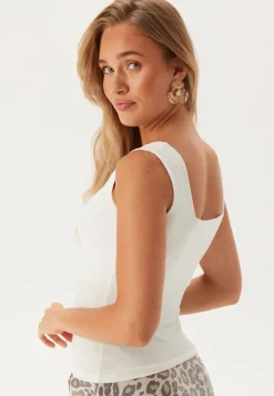 BUBBLEROOM Sweetheart Neckline Tank Top