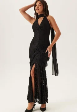 FOREVER NEW Tommy Halter Neck Lace Maxi