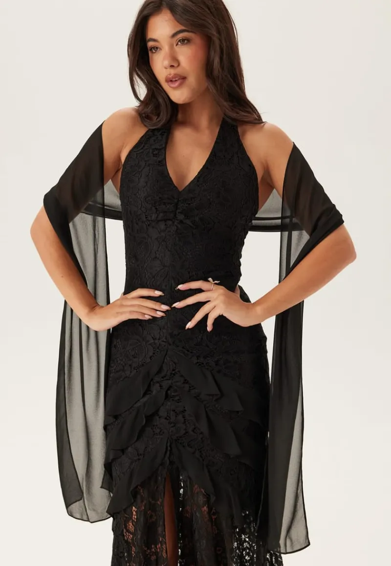 FOREVER NEW Tommy Halter Neck Lace Maxi