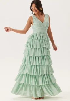 Bubbleroom Occasion Tulle Frill Gown