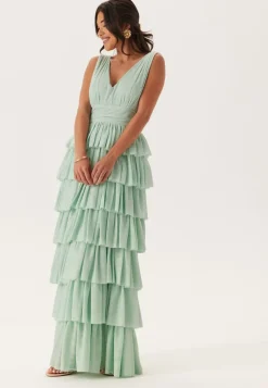 Bubbleroom Occasion Tulle Frill Gown