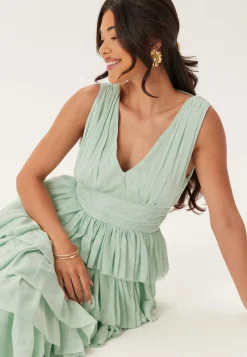 Bubbleroom Occasion Tulle Frill Gown