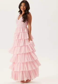 Bubbleroom Occasion Tulle Frill Gown