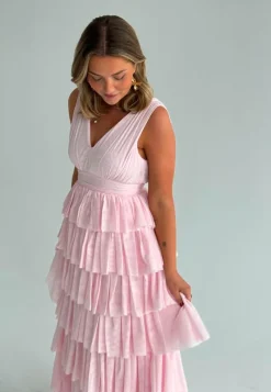 Bubbleroom Occasion Tulle Frill Gown