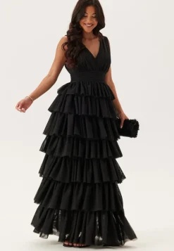 Bubbleroom Occasion Tulle Frill Gown