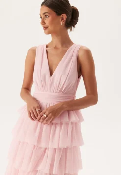 Bubbleroom Occasion Tulle Frill Gown