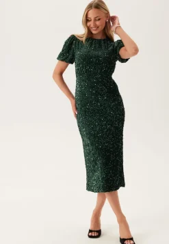 VILA Vibelieve S/S SEQUINS DRESS SE