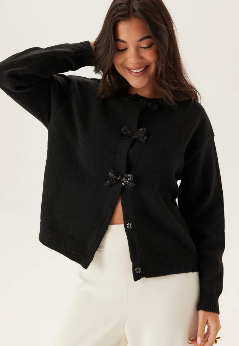 VILA Vibrianna O-neck L/S BOW KNIT