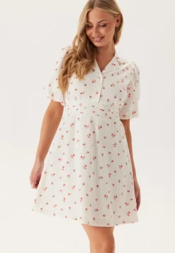 VILA Vicille Ann V-neck 2/4 SHORT D