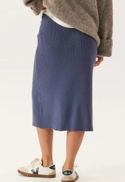 VILA Vicomfy A-Line Knit Skirt