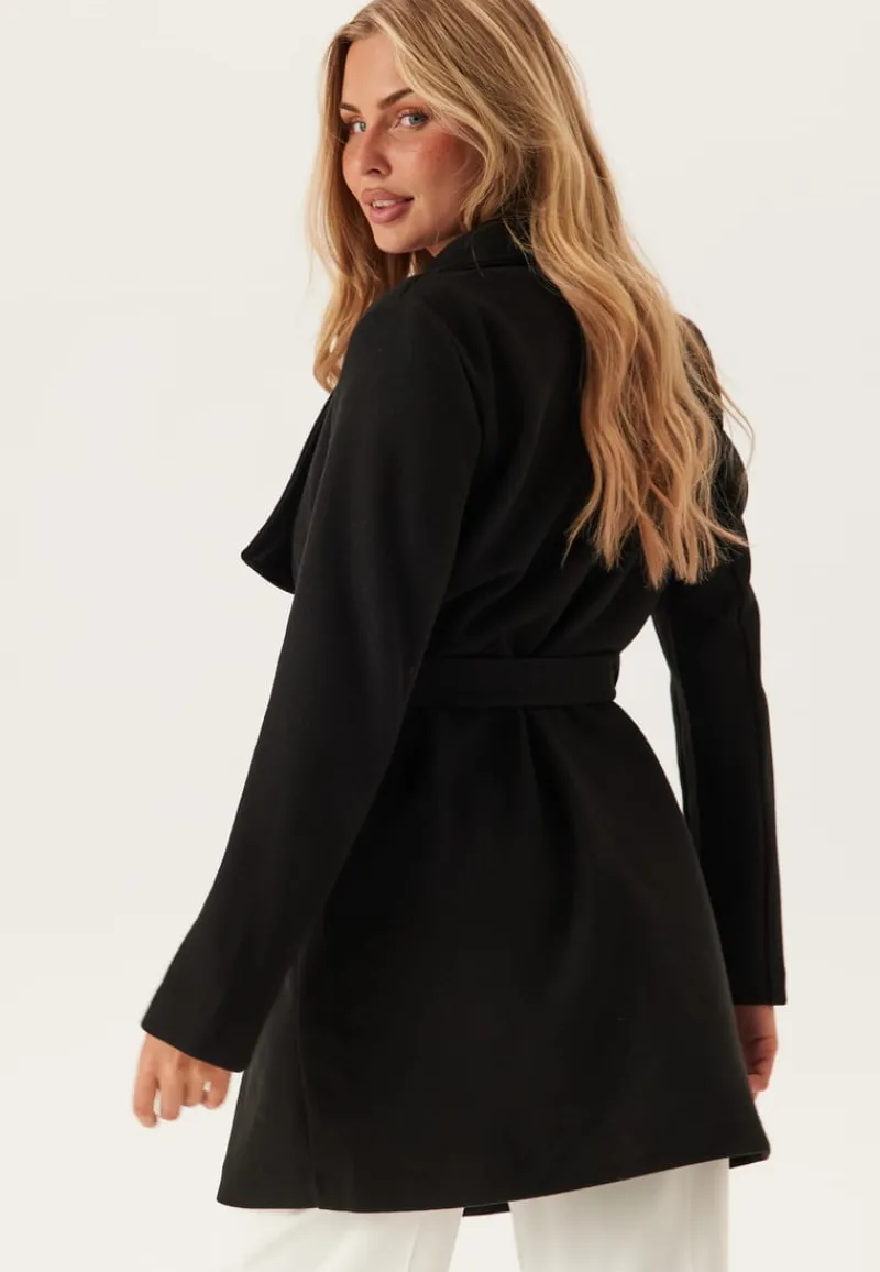 VILA Vicooley Collar Belt Coat