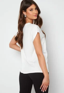 VILA Viellette S/S Satin Top