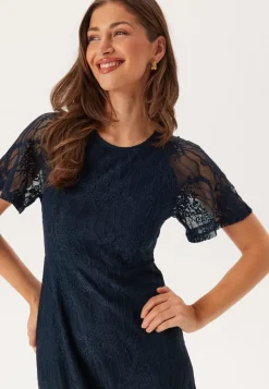 VILA Vifemma S/S LACE DRESS - NOOS