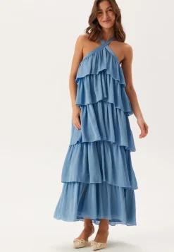 VILA Vifiluka H/N S/L ANKLE DRESS