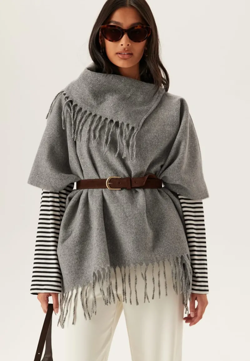 VILA Vifjolira High Neck Poncho