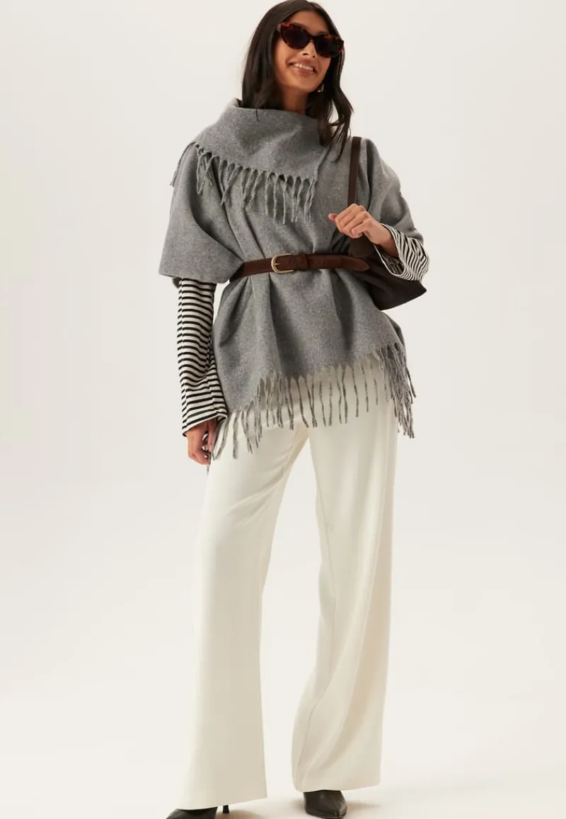 VILA Vifjolira High Neck Poncho