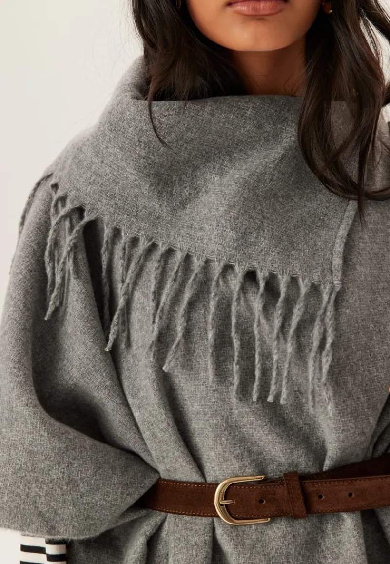 VILA Vifjolira High Neck Poncho