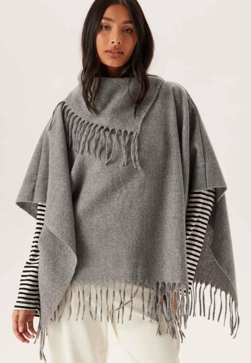 VILA Vifjolira High Neck Poncho