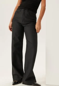 VILA Vifreya Hw Coated Wide Jeans