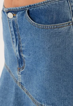 VILA Vijessie Rw Short Denim Skirt