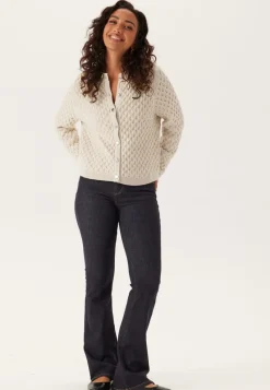 VILA Vikali L/S O-NECK KNIT BUTTON