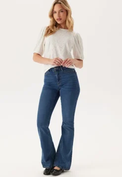 VILA Vikally O-neck 2/4 TOP - NOOS